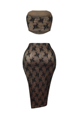 Lace Baby Corset Top &amp; Skirt SET