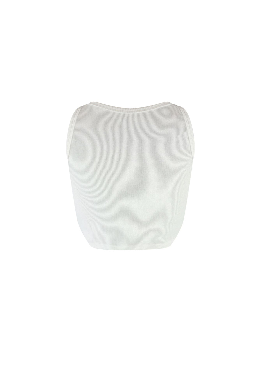 Samira Criss Cross Ribbed Top