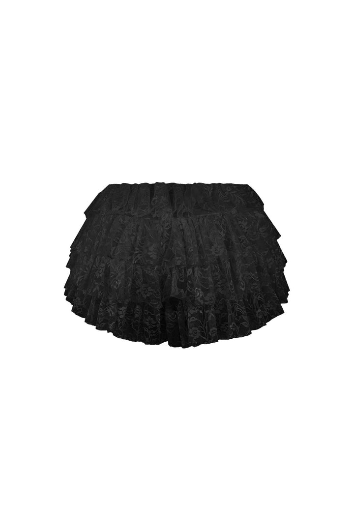 First Date Ruffled Layered Lace Skort