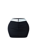 Akira Fold Over Cargo Utility Skirt