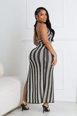 Baza Seaside Cover UP Crochet Maxi Dress