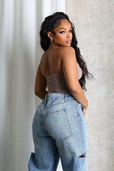 Smooth Fit Seamless Bonded Tube Top