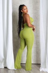 Shiva O Ring Cut Out Detail Jumpsuit
