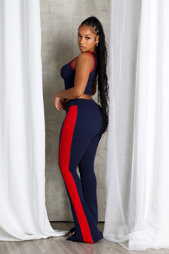 Firework Nights USA Flag Tank Top &amp; Pants SET