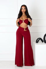 Goldenedge Metal Top &amp; Pants SET