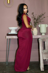 Stormy One Shoulder Maxi Dress