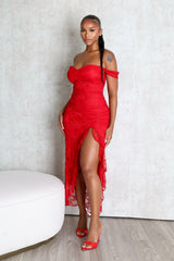 She Walks in Lace Dress
