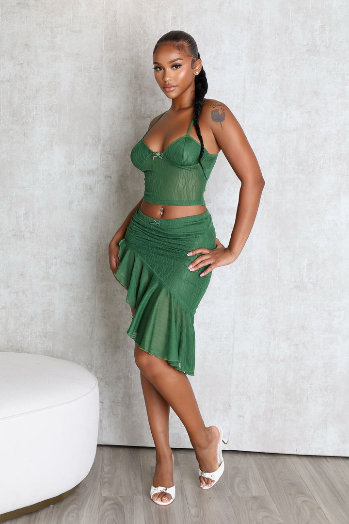 Tilly Cami Top &amp; Skirt SET