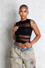 Reveal Knitted Tank Top