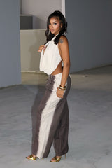 Canvas Mist Airbrushed Baggy Pants