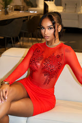 Conquer The Night Beaded Dress