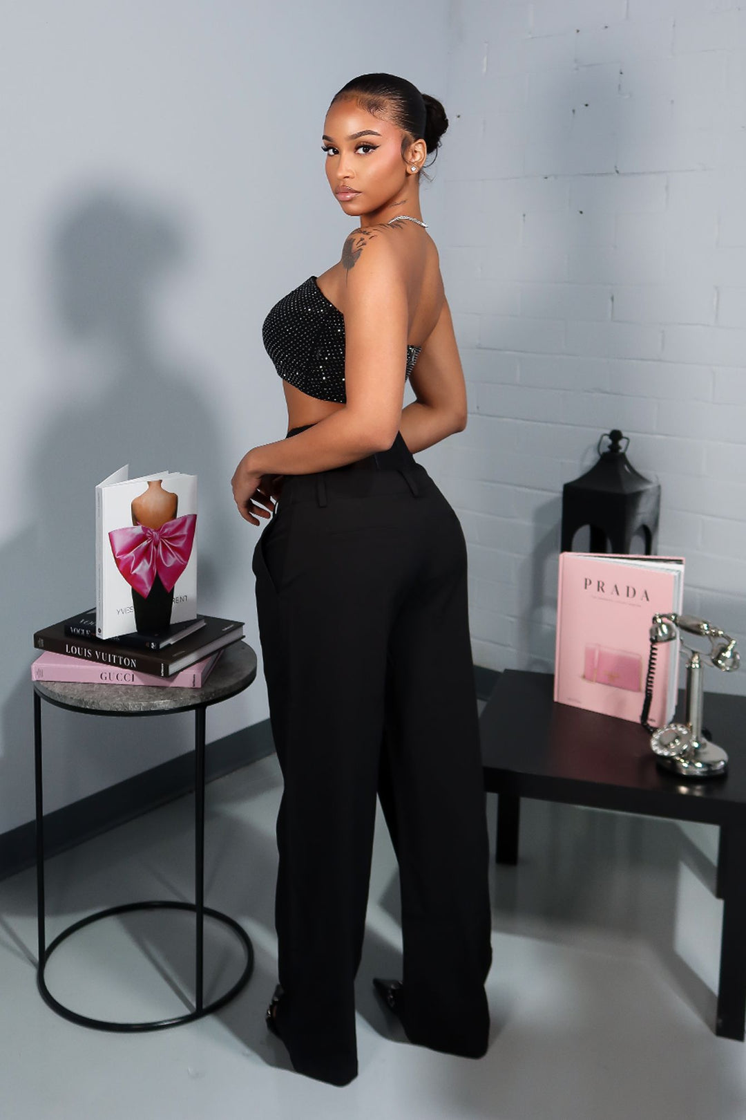 Milan Allure Mesh Corset Trousers