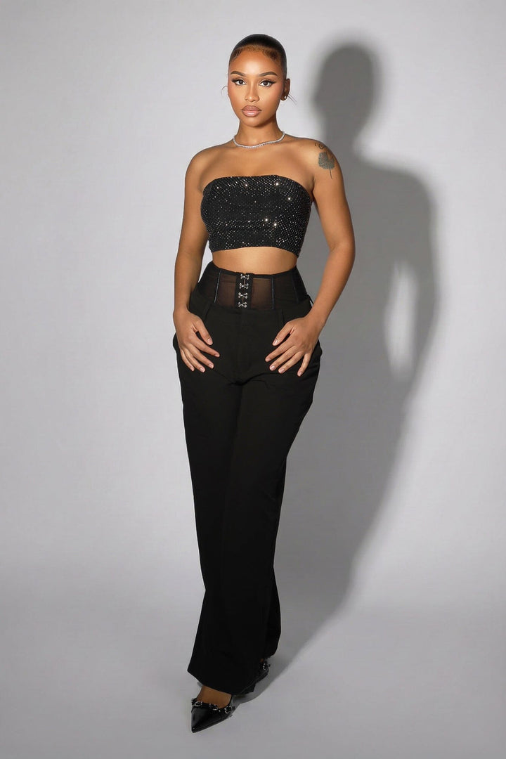 Milan Allure Mesh Corset Trousers