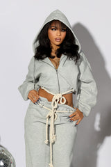 Rope Riot Zip Up Hoodie &amp; Pants SET