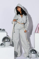 Rope Riot Zip Up Hoodie &amp; Pants SET