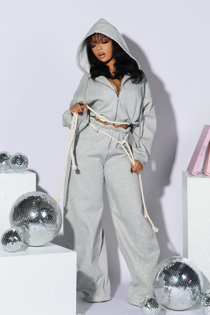 Rope Riot Zip Up Hoodie &amp; Pants SET