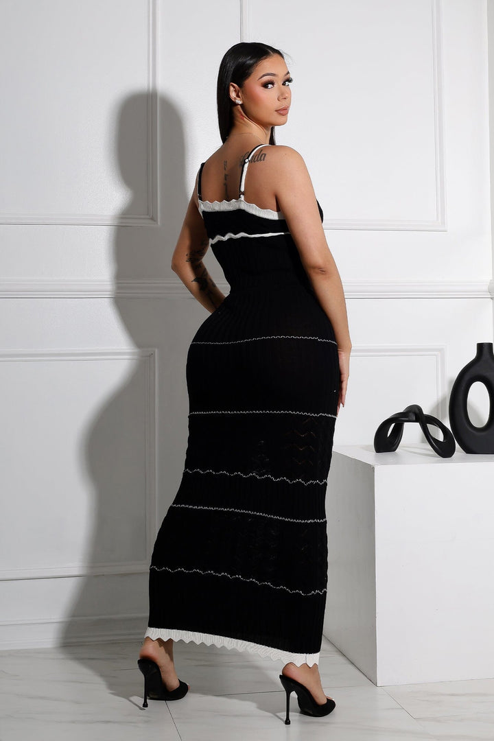 Aaliyah Rib Knit Tank Top &amp; Skirt SET