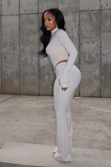 Jacqueline Zip Up Top &amp; Pants SET
