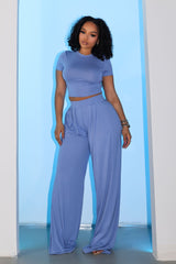 Ease Crop Top &amp; Pants SET