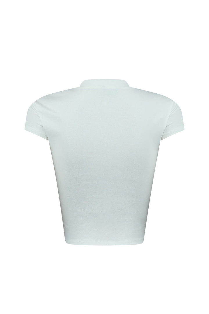 Zinnia Hook &amp; Eye Detail Top