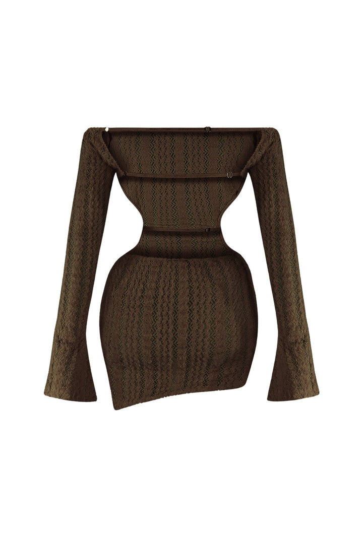 No Options Fuzzy Mini Dress Dress EDGE 