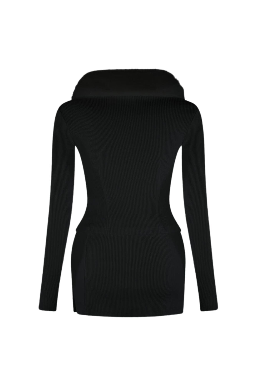 Be Fur Real Trim Top &amp; Skirt SET matching sets EDGE 