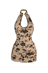 geisha designs fringed mini dress Geisha Designs Fringed Mini Dress