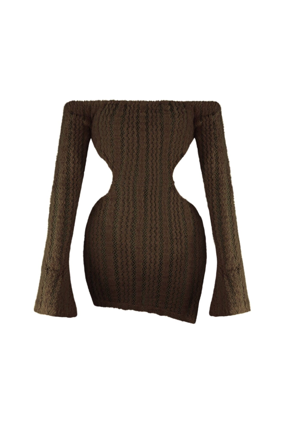 No Options Fuzzy Mini Dress – EDGE