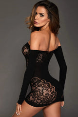 Izabel Romantic Seamless Lace Lingerie Dress