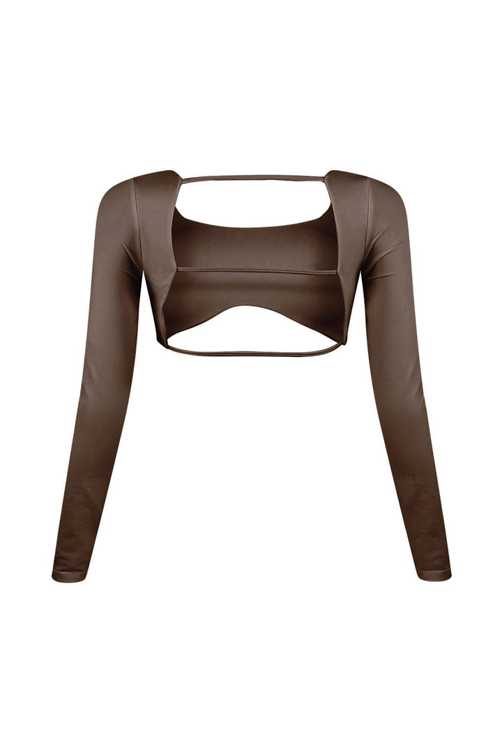 Harriet Back Cutout Crop Top