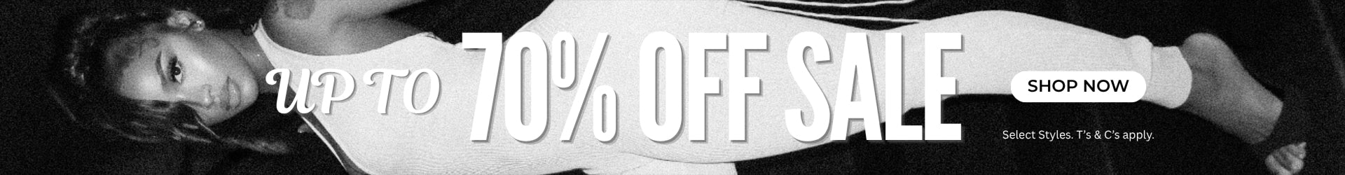 70% off everything, don't miss out