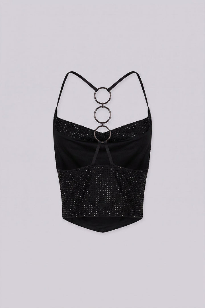The Aftermath Rhinestone Top