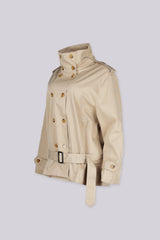 Beckett Belted Double Breasted Trench Jacket