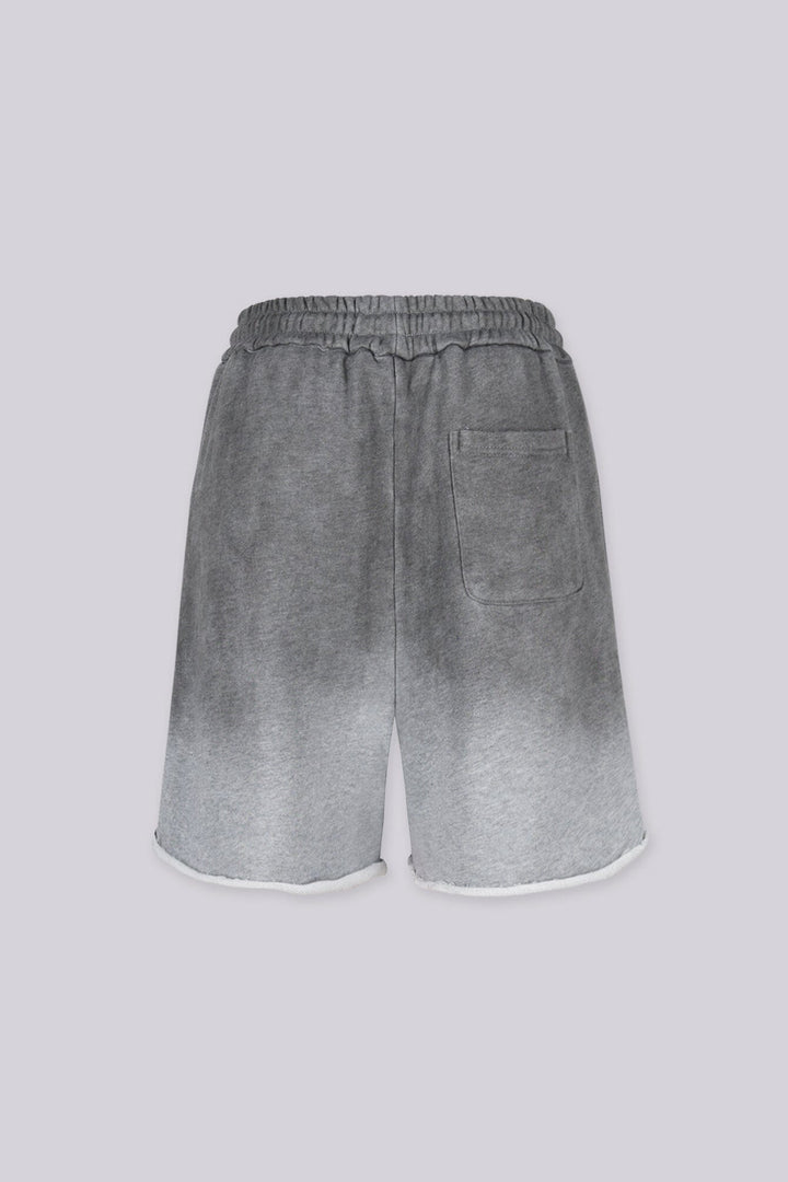 Casual Drawstring Baggy Bermuda Shorts featuring Rhinestone Embellishments