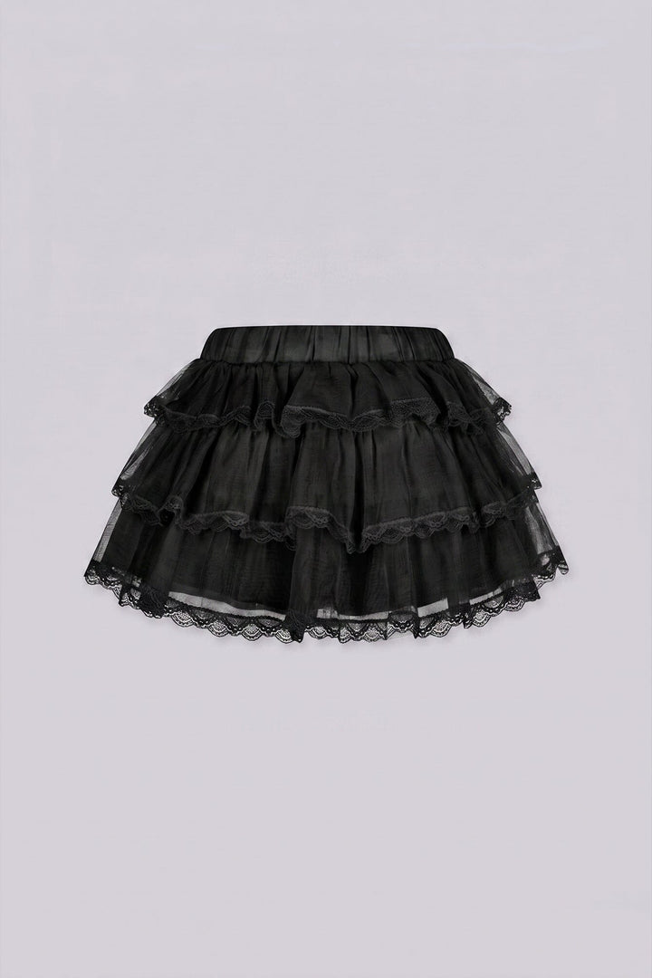 Fairycore Lace Mini Skort