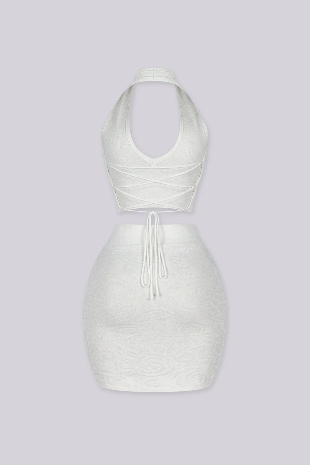Fiera Heat Knit Top &amp; Skirt SET