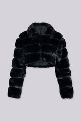 Glacier Tiered Faux Fur Jacket