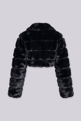 Glacier Tiered Faux Fur Jacket