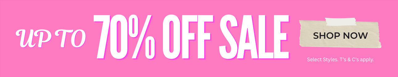Back-to-school sale - up to 70% off select styles