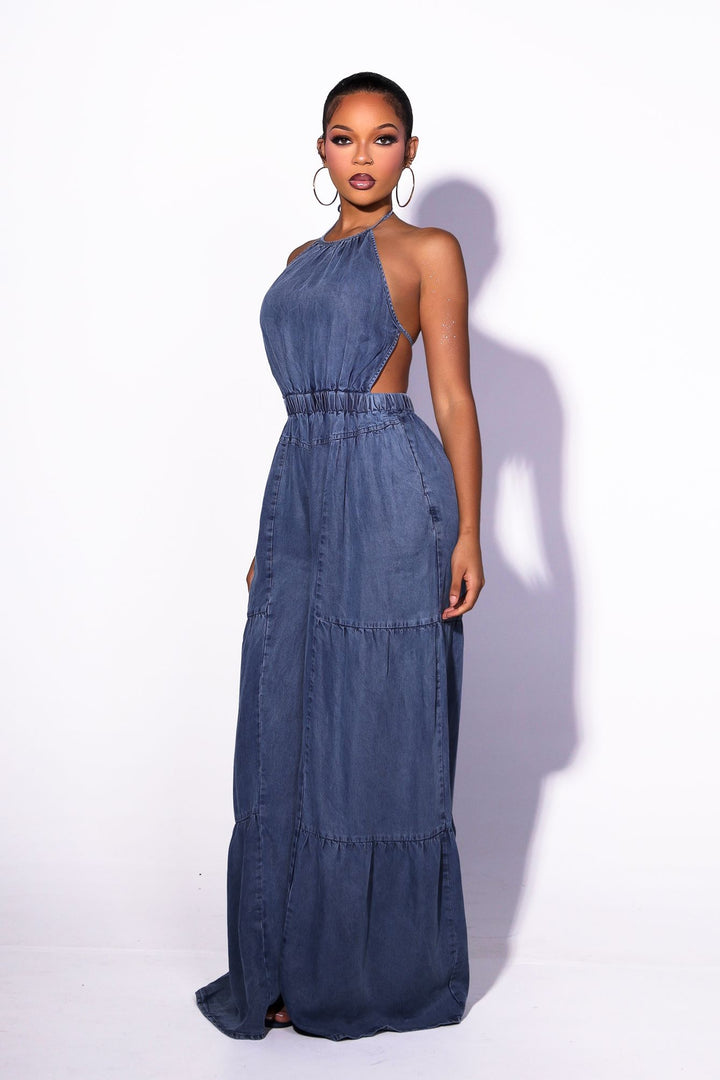 Marrakesh Denim Jumpsuit