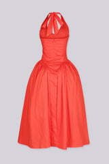 Ophelia Red Princess Maxi Dress