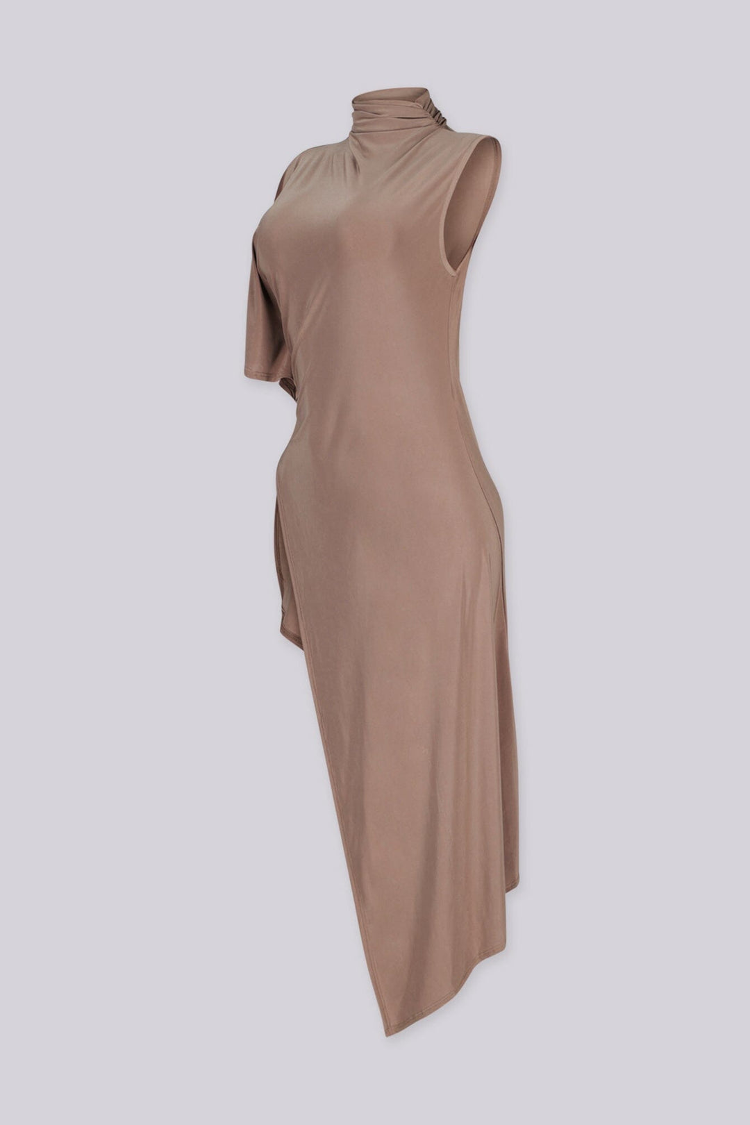 Ottilie Asymmetric flutter sleeve Top