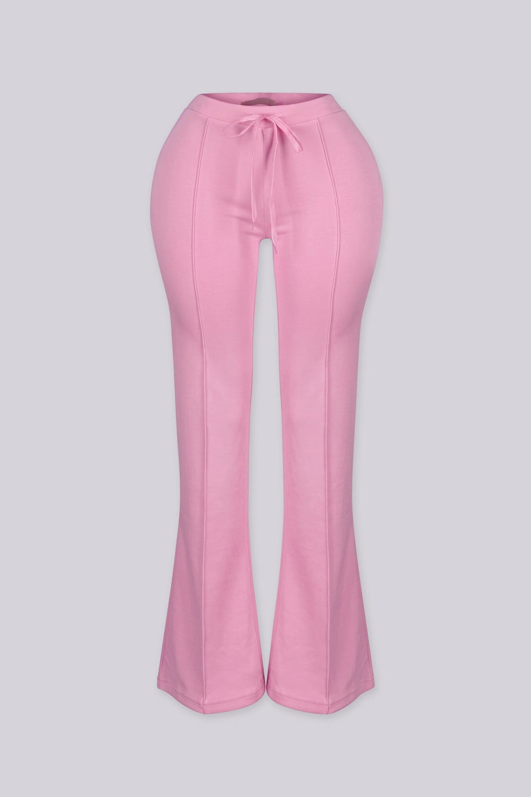 Soft brushed fleece sweat pants with front seam detailing