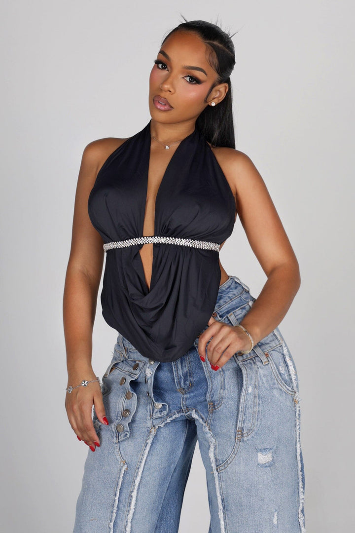 Kasandra Cowl Neck Top