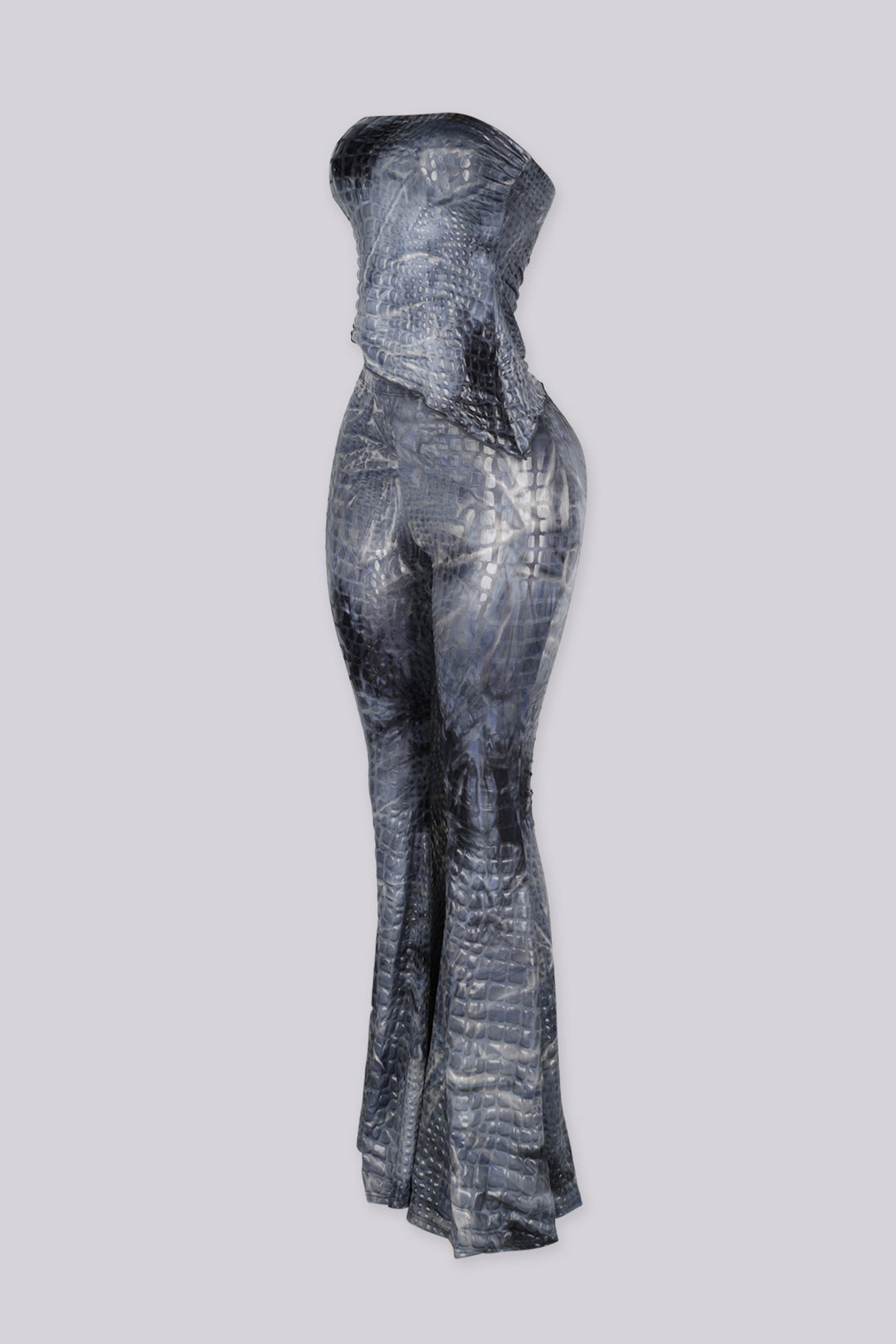 Deesha Croc Tube Top &amp; Pants SET