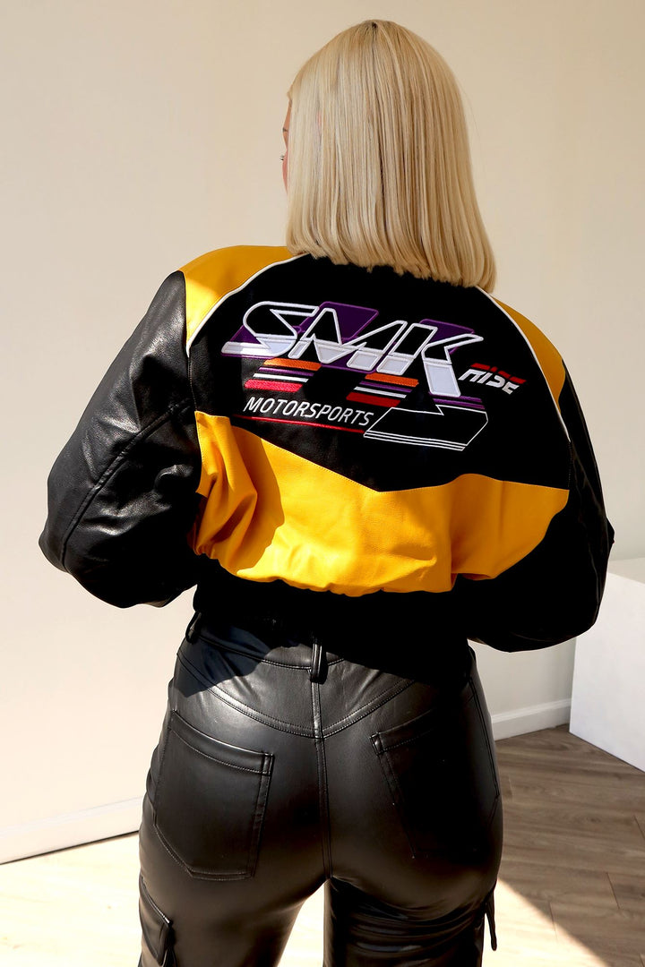 Motorsport PU Leather Jacket Outerwear EDGE 
