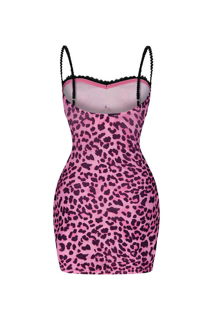 Cheetah Girl Mini Dress Clothing EDGE 