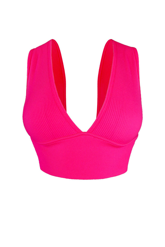 Close To You Seamless Sleeveless Crop Top Top KNOWSTYLE Small/Medium Pink 