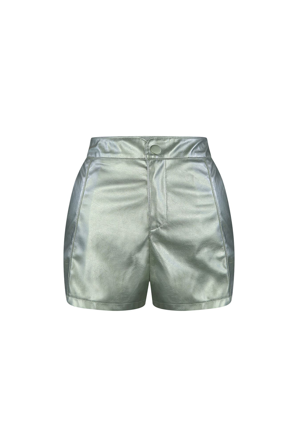 Galactic High Waist Silver Shorts bottom EDGE 