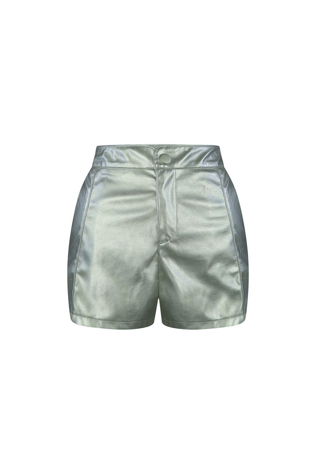Galactic High Waist Silver Shorts bottom EDGE 